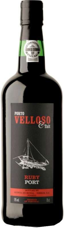 Noval Velloso & Tait Ruby Port 75cl - Vino de Oporto de Quinta do Noval, Portugal