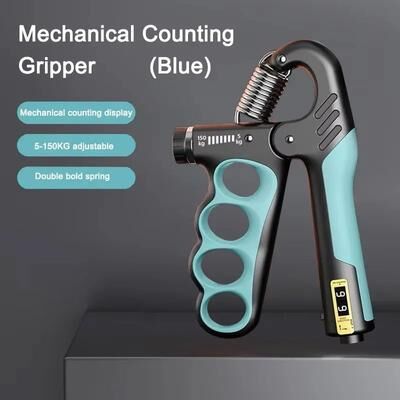 StayWell Adjustable Grip Strengthener For Fitness, Recovery, And Hand Muscle Building mechanical Blue