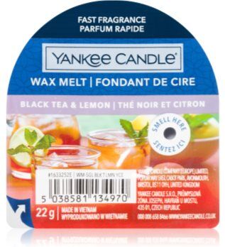 Yankee Candle Black Tea & Lemon cera derretida aromatizante Signature 22 g. Black Tea & Lemon