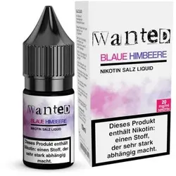 Wanted Blaue Himbeere NicSalt Liquid 10ml / 20mg