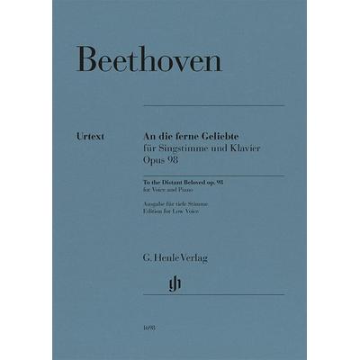 Ludwig van Beethoven - An die ferne Geliebte op. 98 für Singstimme und Klavier -