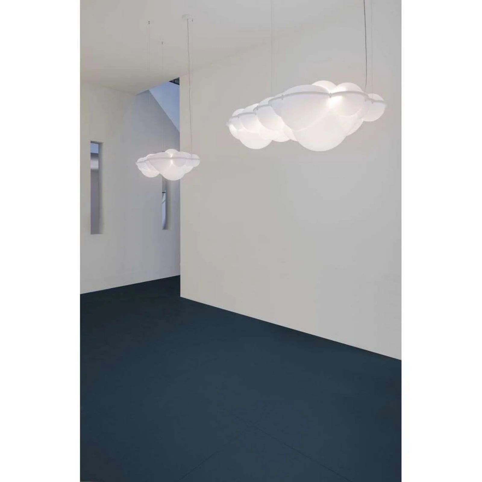 Nemo Lighting Nuvola LED Hanglamp - Wit - Kunststof