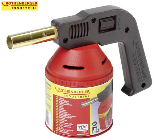 Rothenberger Industrial 1500004629 Lötlampe 1750°C inkl. Gaskartusche 1 Set
