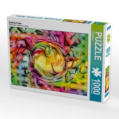 CALVENDO Puzzle Zeitt für Farbe | 1000 Teile Lege-Größe 64x48cm Foto-Puzzle für glückliche Stunden
