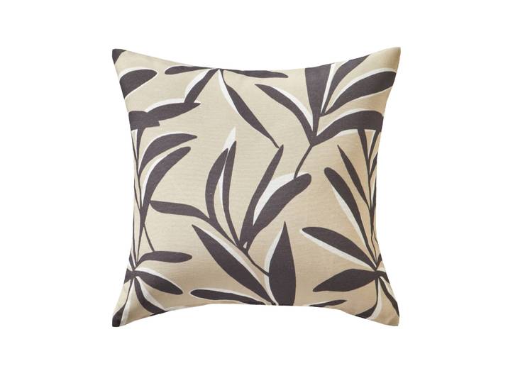 Housse de coussin imprimé feuillage - Blancheporte