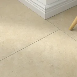 Klick-Vinyl Patio creme – inkl. Dämmung & Fußleisten