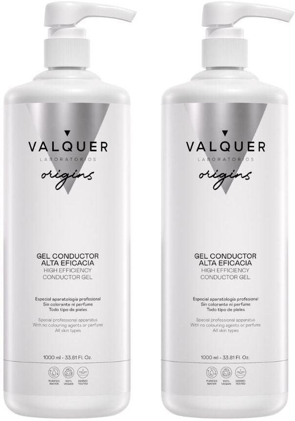 Valquer Origins Pack Gel conductor Facial & Corporal - 2000 ml
