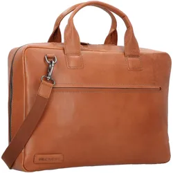 Plevier Onyx laptoptas 17.3 inch cognac. (18.11", Fujitsu), Notebooktasche, Braun