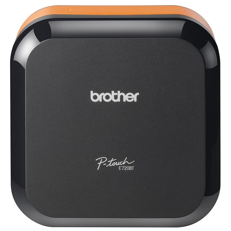 brother P-touch CUBE Pro PT-E720BT Beschriftungsgerät orange, schwarz