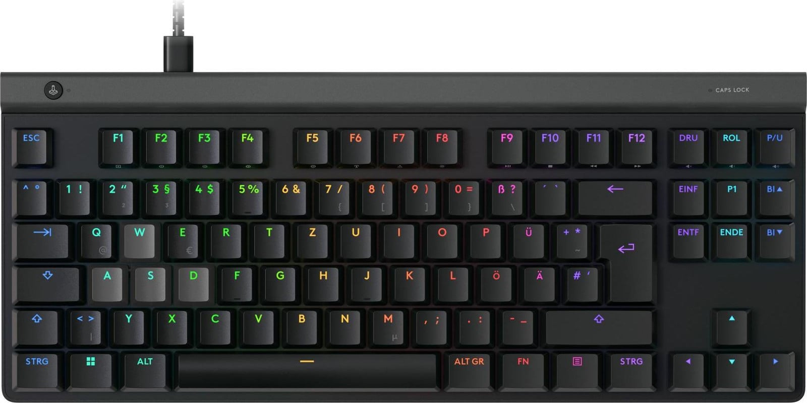 Logitech G515 Rapid Tkl Gaming Toetsenbord - Zwart - Duits