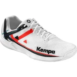 KEMPA Hallen-Sport-Schuhe Wing 2.0, Größe 7.5 in Weiß Weiß