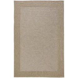 benuta Nest In- & Outdoor-Teppich Naoto Beige 160x230 cm - Teppich für Balkon, Terrasse & Garten