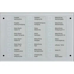 Jung Ersatz-Frontglas MBT2424GL