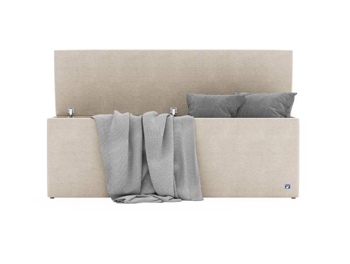 BRUNO Betttruhe 160cm in Beige zusätzlicher Stauraum & elegantes Design