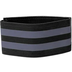 Schwarze reflektierende Armbinde