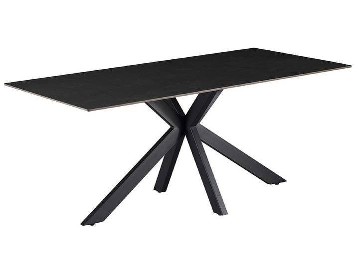 Tisch GLADYS 180x90x76cm schwarz
