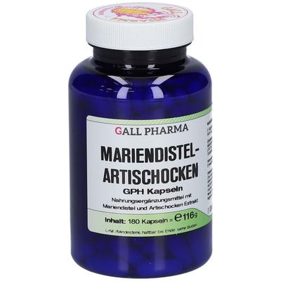 Mariendistel Artischocken GPH Kapseln 180 St