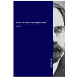 Archiv für österreichische geschichte, Fachbücher