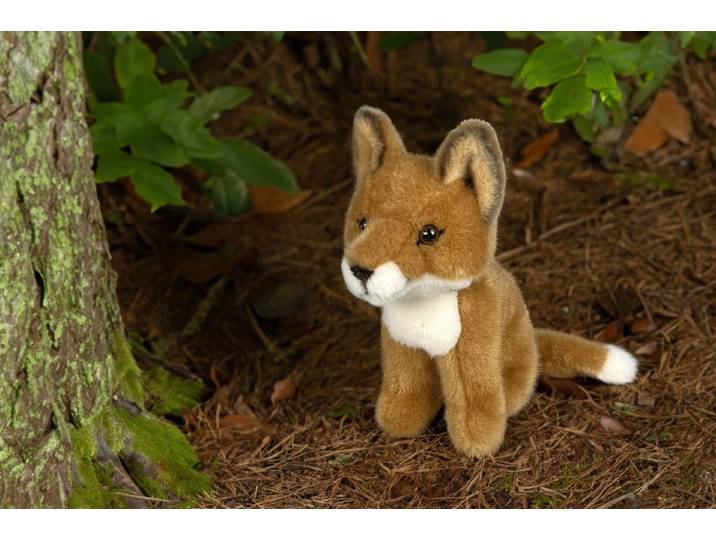 Kösen Kuscheltier Fuchs Oskar sitzend braun 24 cm Plüschfuchs Stofftier
