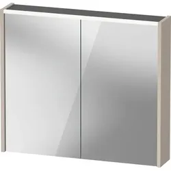 Duravit Spiegelschrank mit LED-Beleuchtung „D-Code“ 80 × 70 × 14,8 cm