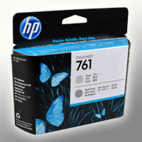 HP Druckkopf CH647A 761 grau + dunkelgrau