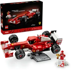 LEGO Icons 11375 Ferrari F2004 und Michael Schumacher, Formel 1 Auto