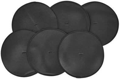 Zultan Cymbal Dividers 6-pack noir