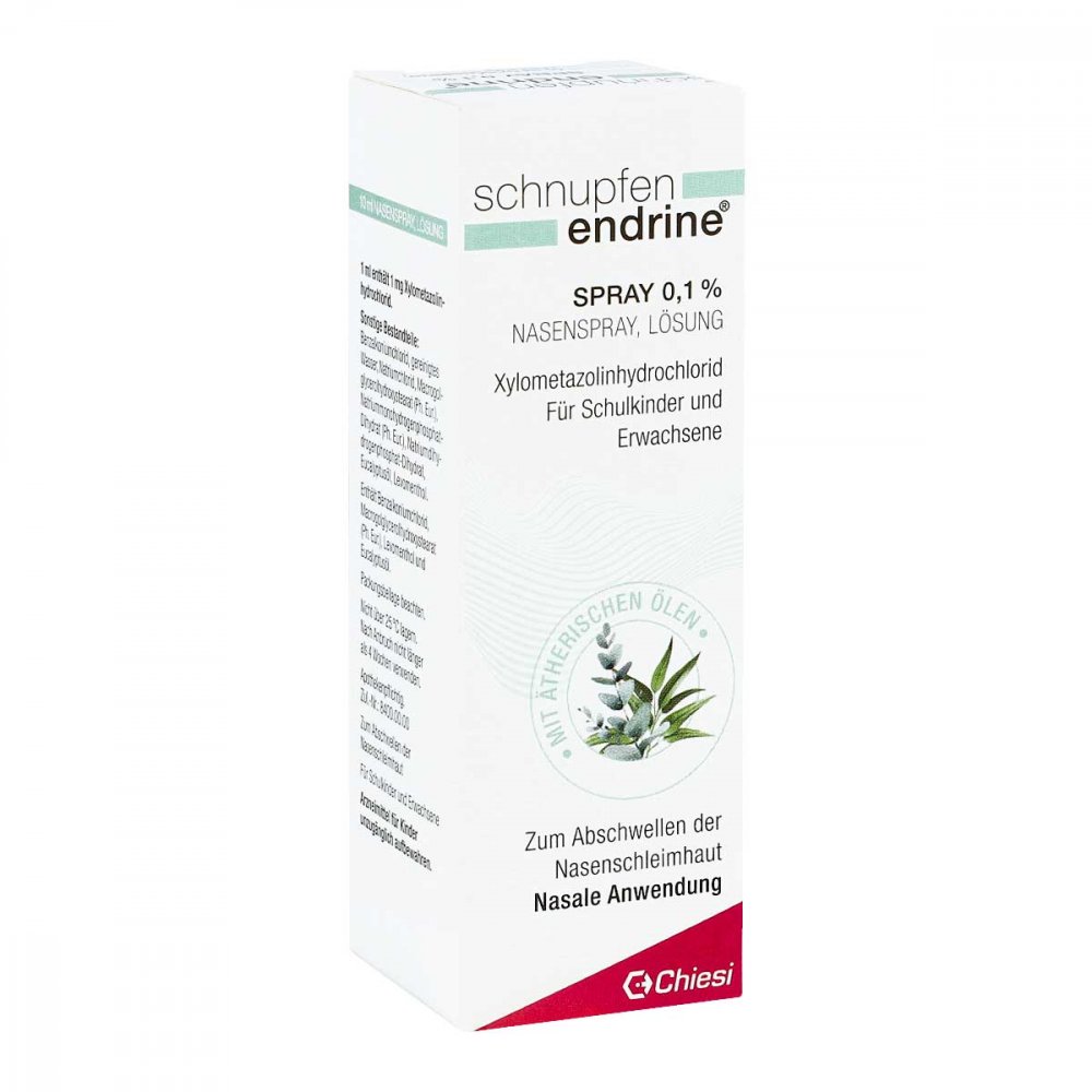 Chiesi GmbH Schnupfen endrine Spray 0,1% 03925052