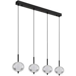 Pendelleuchte Deckenlampe Hängeleuchte LED CCT Esszimmerlampe 4-Flammig L 85 cm