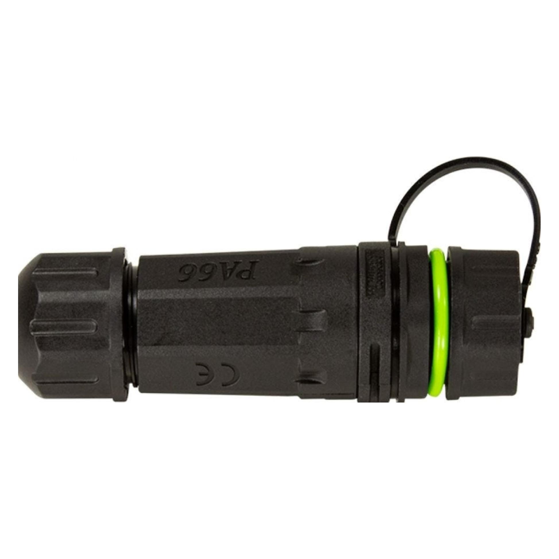 LogiLink Wasserdichter SC-Duplex Steckverbinder mit Kabelmuffe und Schutzkappe (Netzwerk Kupplung) (FA05SD2)