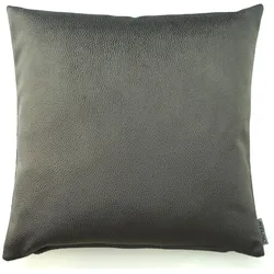 Kissen BELLA stahl (BL 48x48 cm) - grau - BL 48x48 cm