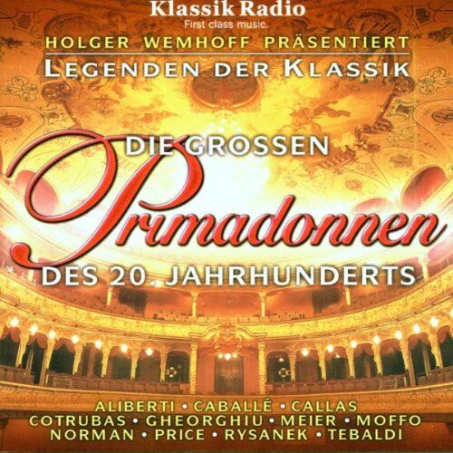 Various - Legenden der Klassik: Die großen Primadonnen des 20. Jahrhunderts - Preis vom 10.10.2026 11:48:34 h