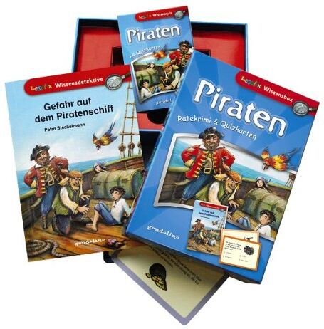 Petra Steckelmann - Piraten: Ratekrimi & Quizkarten - Preis vom 02.10.2026 23:42:20 h