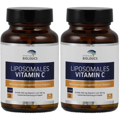 Liposomales Vitamin C American Biologics Kapseln 2x 2x60 St