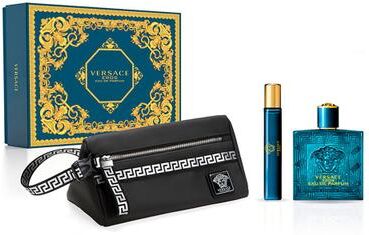 Eros 3Pc Gift Set by Gianni Versace for Men Standard Eau De Parfum for Men