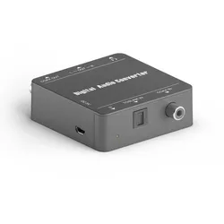PureTools - D zu A Audio Konverter. Koaxial oder Toslink zu Analog L/R und 3,5 mm Audio