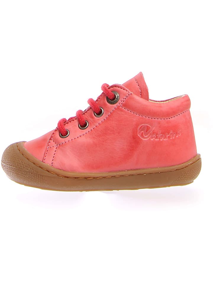 Naturino Leder-Lauflernschuhe "Cocoon" in Pink - 22