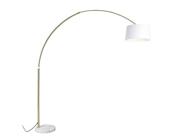 Qazqa xxl - Lampadaire avec Abat-Jour - 1 lumière - H 2690 mm - Blanc - Moderne - éclairage intérieur - Salon I Chambre