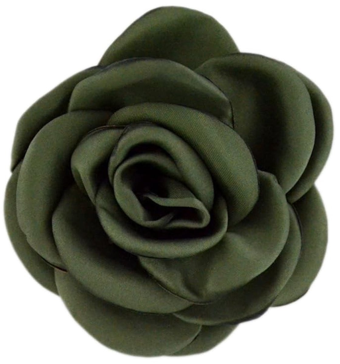 Dailygoods Kunstrozen 10 stuks - Satijnen decoratieve bloemen - 9 cm