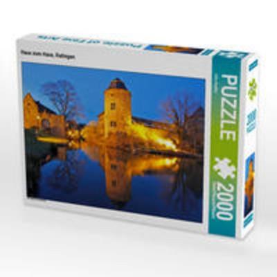 CALVENDO Puzzle Haus zum Haus, Ratingen | 2000 Teile Lege-Größe 90x67cm Foto-Puzzle für glückliche Stunden