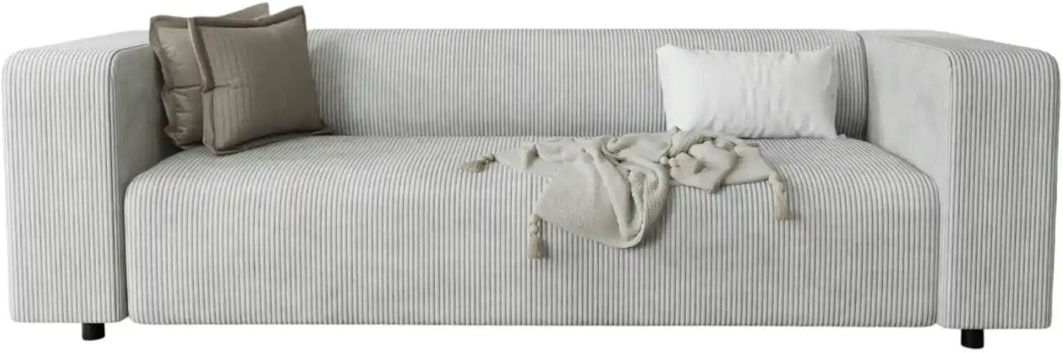 S-STYLE Einzelsofa  Oskar ¦ grau ¦ Maße (cm): B: 175 H: 65
