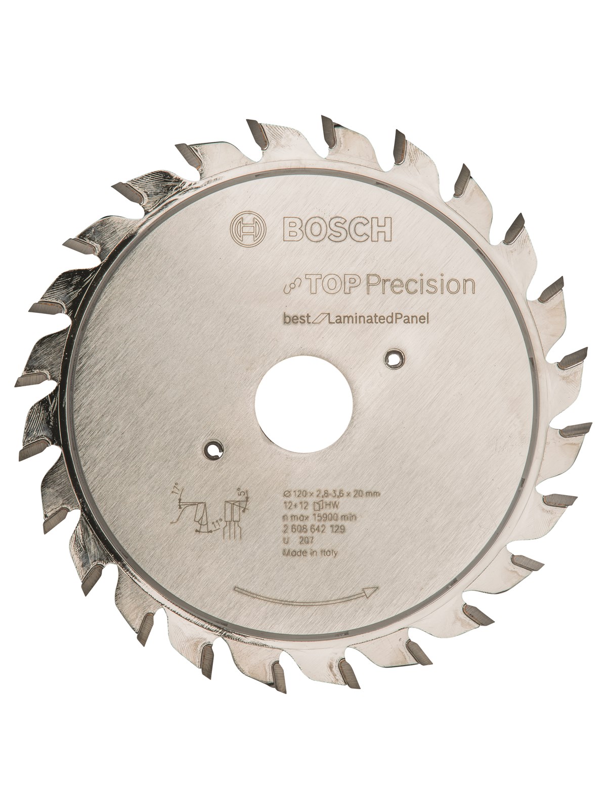 Bosch RUNDSAVKLINGE BEST LAM 120X3.6X20MM 24T