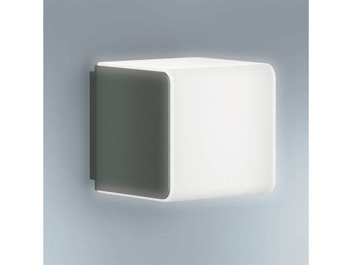 STEINEL Smart Sensor-Außenwandlampe L 830 SC anthrazit IP44, schwarz, Kunststoff, Modern