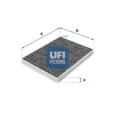 UFI Filter, Innenraumluft 54.233.00 für RENAULT