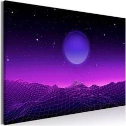Artgeist, Bilder, Futuristic landscape 2 (1 Part) Wide (120 x 80 cm)