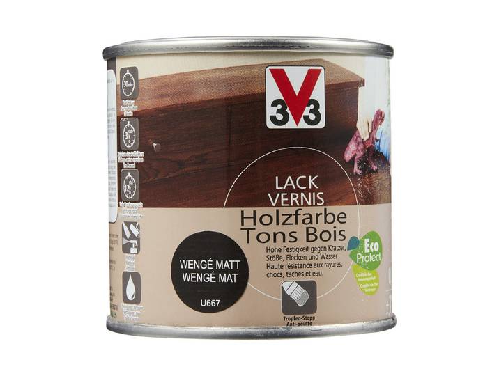 V33 lack Holzfarbe 250 ml
