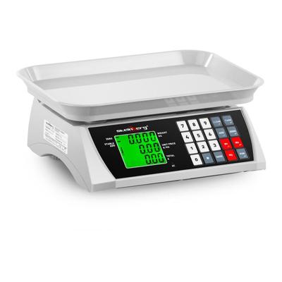 Helloshop26 - Kontrollwaage 30 kg / 1 g - 28,8 x 21,8 cm - LCD 14_0000027