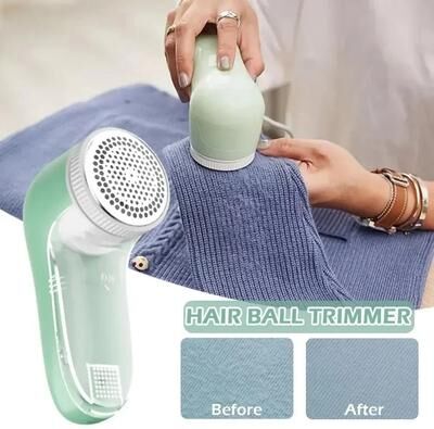 Uplift Essentials Electric Lint Remover Powerful Pet Hair And Fabric Shaver For Clothes And Home Cleaning pink Headx1