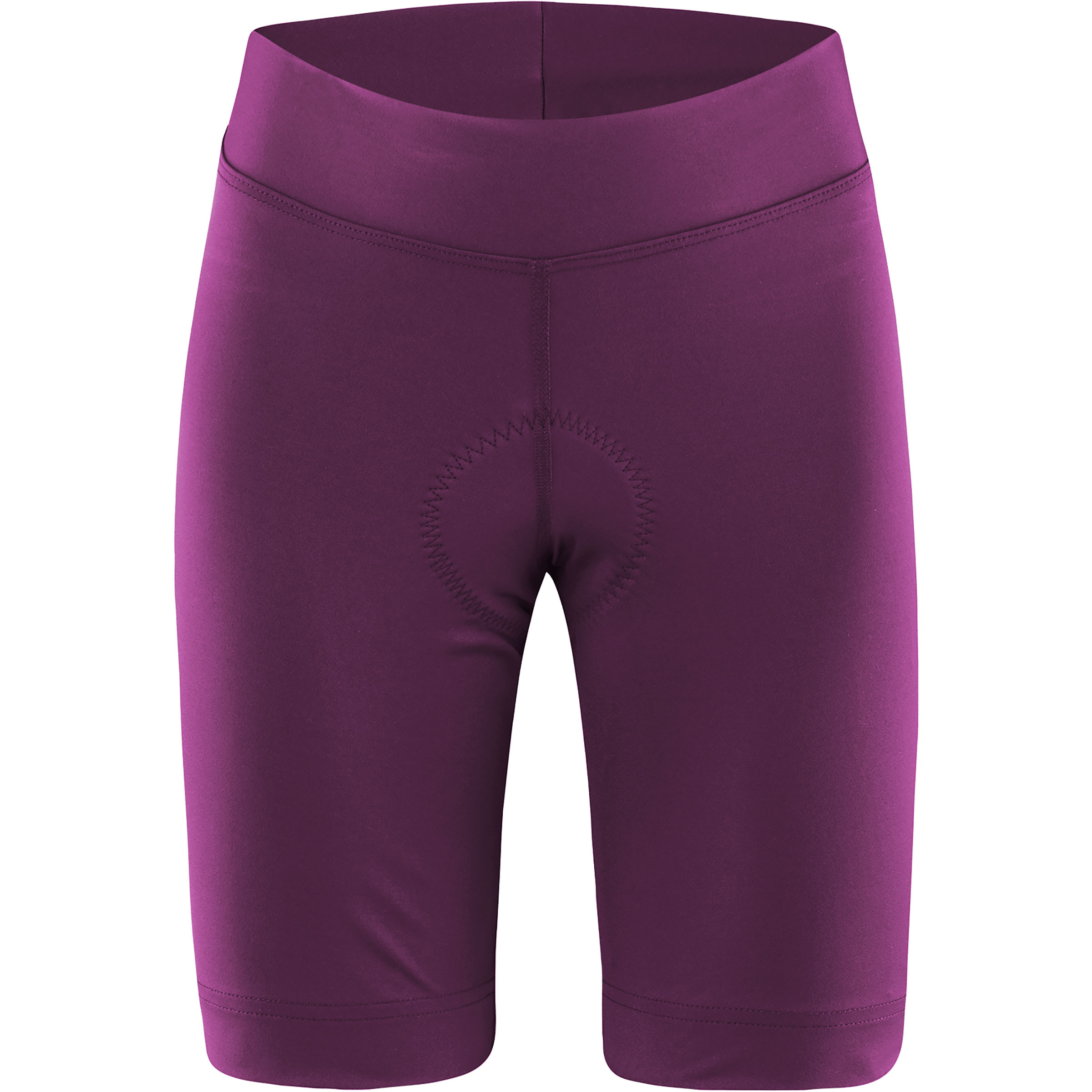 Löffler Tour Radhose kurz Damen Fahrradhose lila Größe XS Mountainbike | Rennrad | Gravel Elastisch