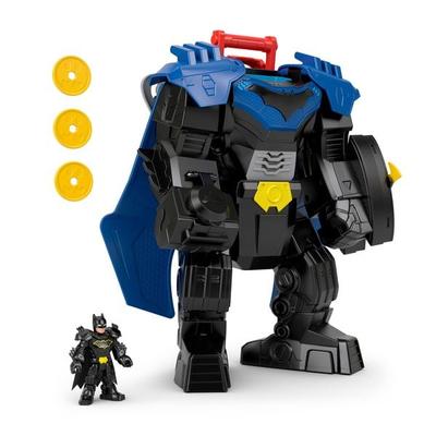 Fisher-Price Imaginext DC Super Friends Batman Flug-Mech Spielzeug mit Lichtern, Geräuschen und Actionfigur